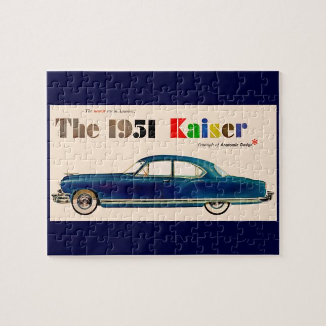 1951 Kaiser Jigsaw Puzzle (Horizontal)
