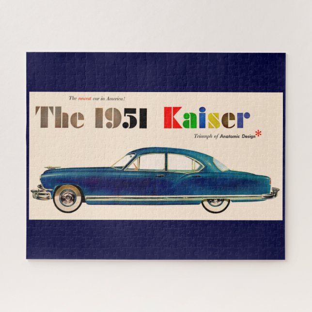1951 Kaiser Jigsaw Puzzle (Horizontal)