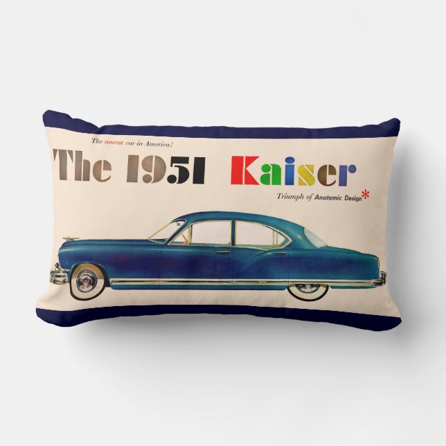 1951 Kaiser Lumbar Pillow (Front)