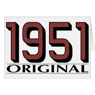 1951 Original Cards