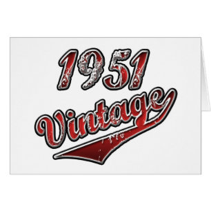 1951 Vintage Cards