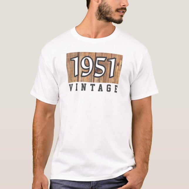 1951 Year of Birth T-Shirt (Front)