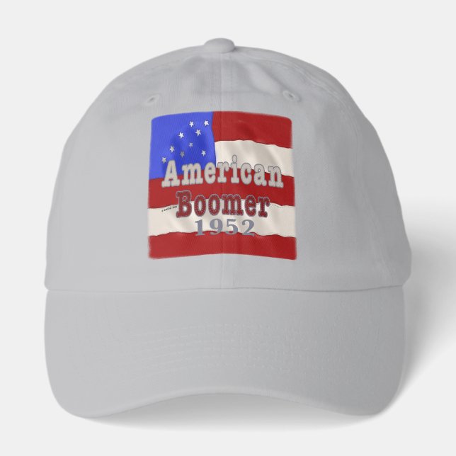 1952 Birthday Baby Boomer Hat (Front)