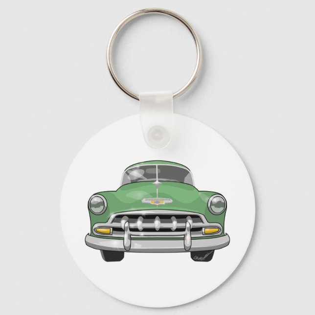 1952 Chevrolet Deluxe Keychain (Front)