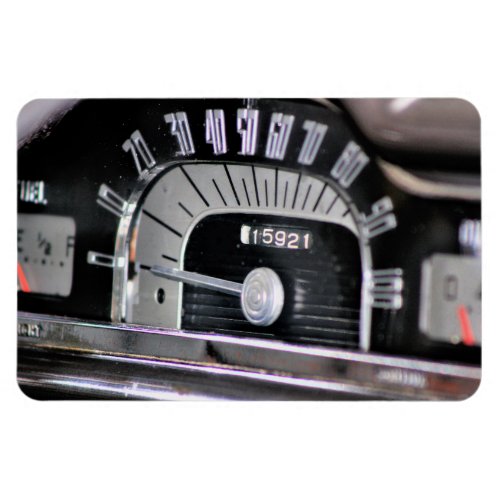 1952 Classic Car Speedometer Magnet