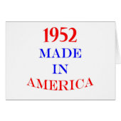 1952 Made in America (Front Horizontal)