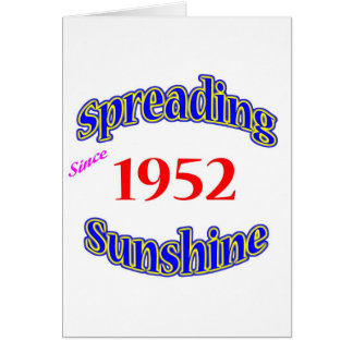 1952 Spreading Sunshine Cards