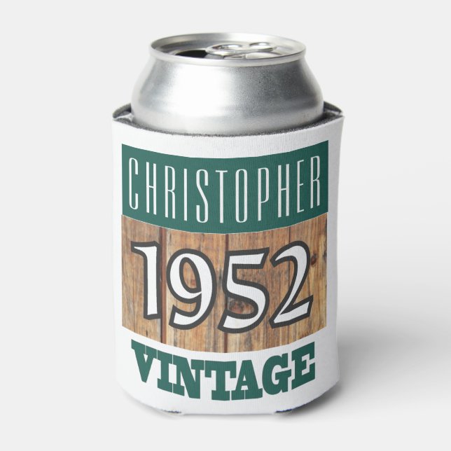 1952 Year of Birth Can Cooler (Can Front)