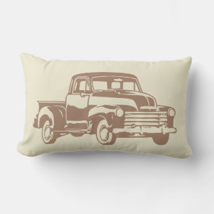 1953 Chevy Chevrolet 5-window pickup Truck classic Lumbar Pillow
