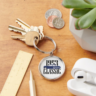 1953 Classic Car   Keychain