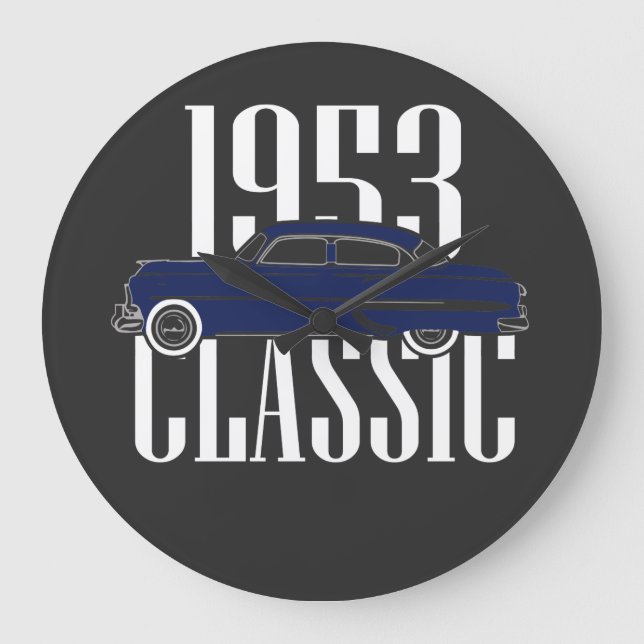 1953 Classic Car  Large Clock (Front)