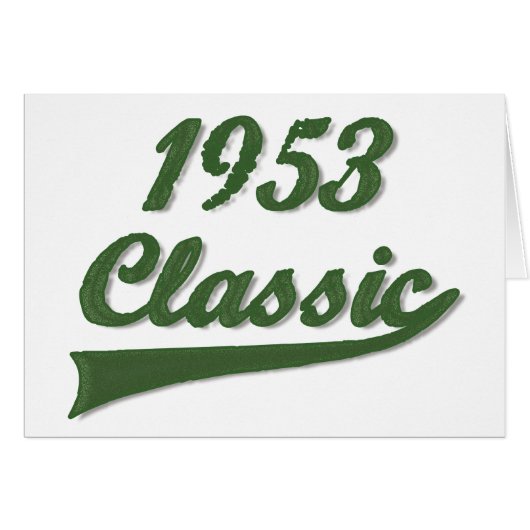 1953 Classic Cards (Front Horizontal)