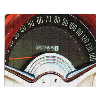 1953 Classic Sports Car Speedometer Jigsaw Puzzle