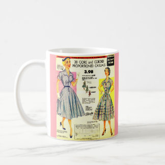 1953 Gimbels Subway Store dress sale Coffee Mug