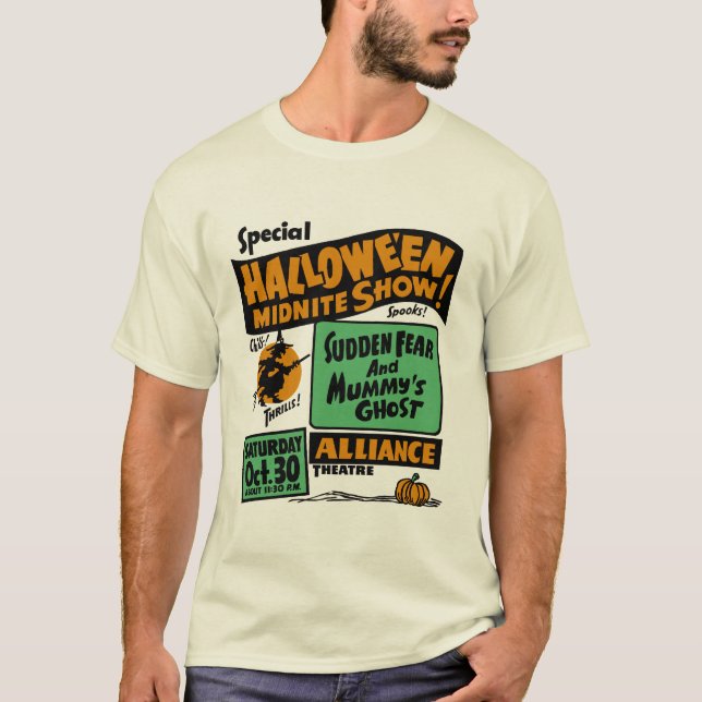 1953 Halloween Midnite Show T-Shirt (Front)