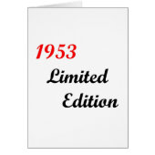 1953 Limited Edition (Front)