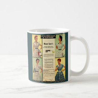 1953 Strawbridge & Clothier dress sale ad Coffee Mug