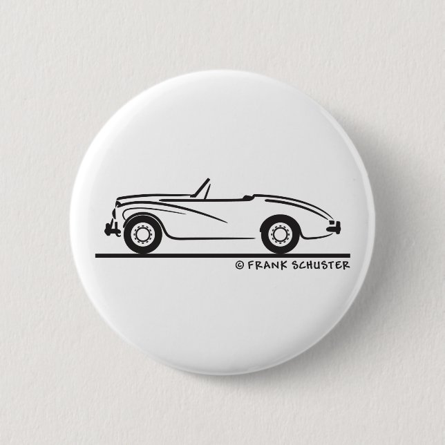 1953 Sunbeam Alpine Button (Front)