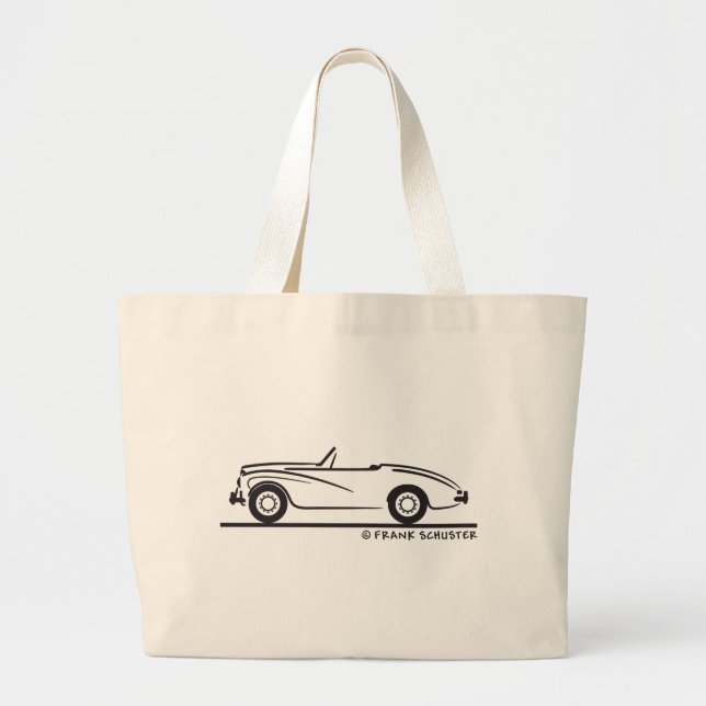 1953 Sunbeam Alpine Large Tote Bag (Front)