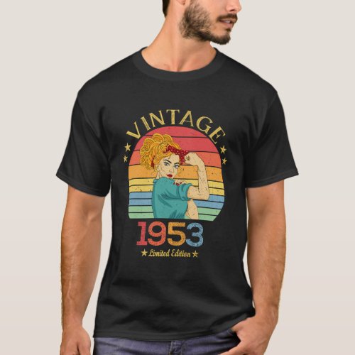 1953S 1953 For Born In 1953 T_Shirt