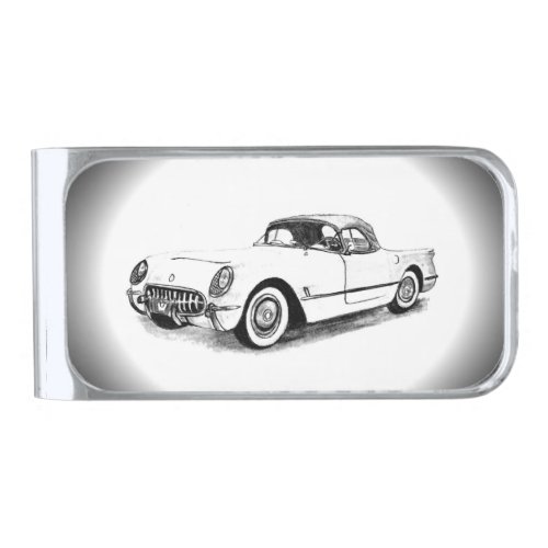 1954 Chevrolet Corvette Money Clip