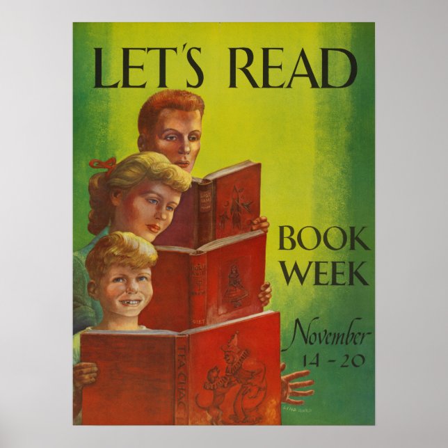 1954 Children's Book Week Poster (Front)