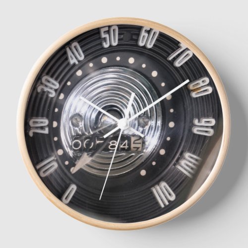 1954 Classic Car Speedometer Clock