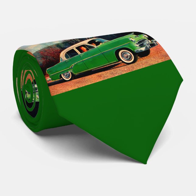 1954 Dodge Royal V8 in green Neck Tie (Rolled)