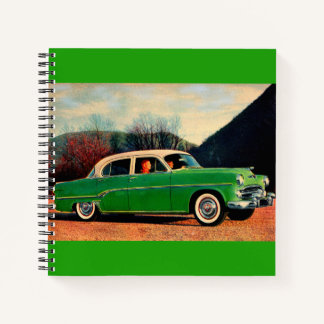 1954 Dodge Royal V8 in green Notebook