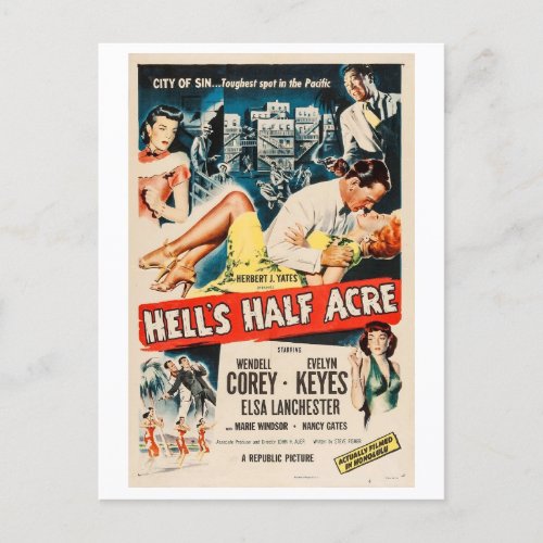 1954 film Hells Half Acre Postcard