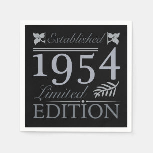 1954 Limited Edition 70 Years Old Napkins