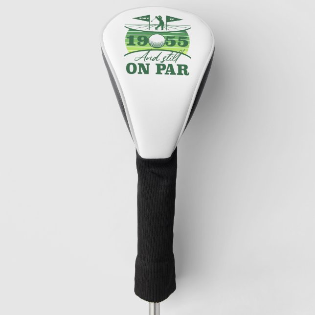 1955 70th Birthday Golf Humor Head Cover (Front)