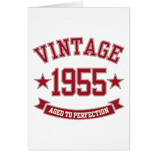 1955 Aged to Perfection Cards (Front)