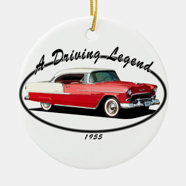 1955 BEL AIR RES CERAMIC ORNAMENT (Front)