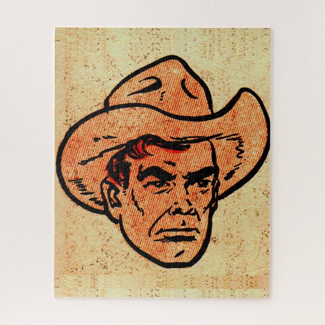 1955 Billy the Kid (UK) comics Jigsaw Puzzle (Vertical)