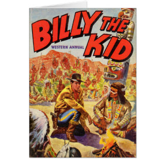 1955 Billy the Kid Western Annual cover