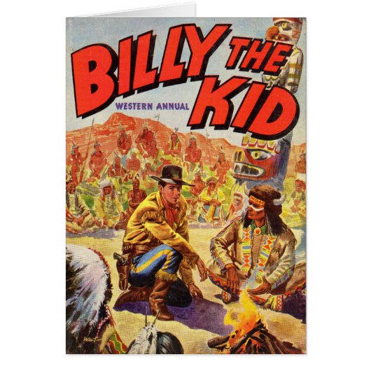 1955 Billy the Kid Western Annual cover (Front)