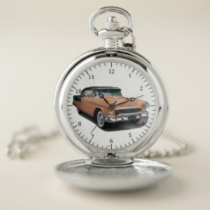 1955 Brown Bel Air pocket watch
