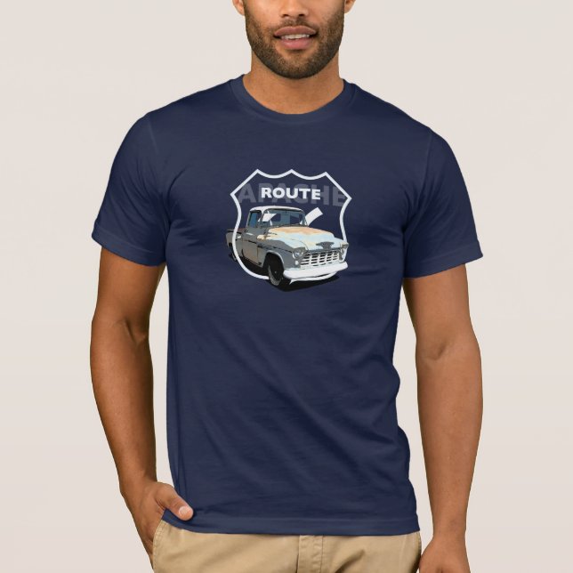 1955 Chevrolet Apache Truck. 1955 Chevy Truck.  T-Shirt (Front)