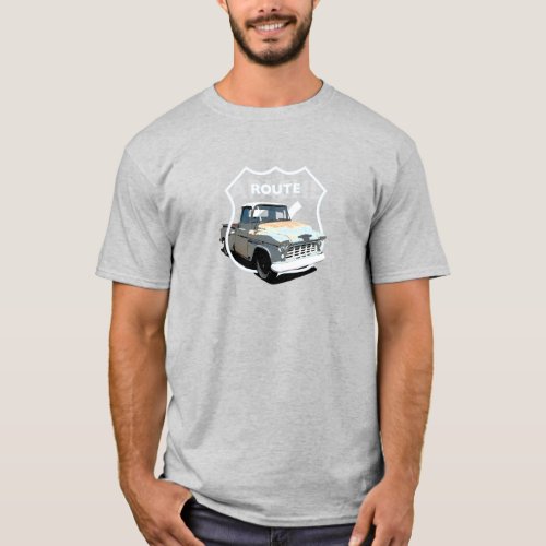 1955 Chevrolet Apache Truck 55 Chevy Truck USA T_Shirt