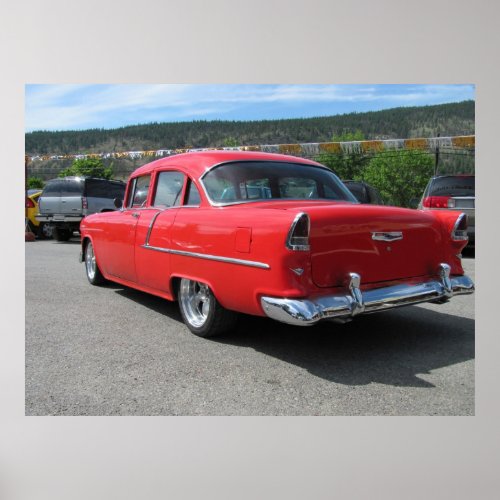 1955 Chevrolet Bel_Air Hardtop Poster