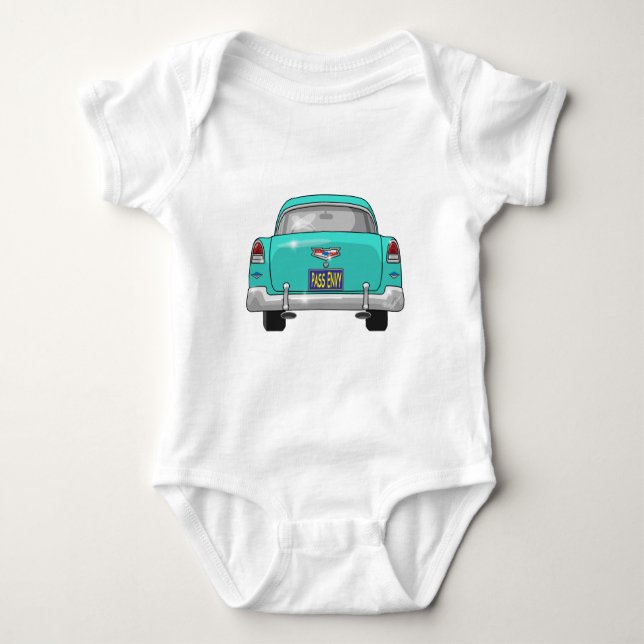 1955 Chevrolet Bel Air Pass Envy Baby Bodysuit (Front)