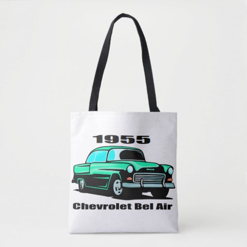 1955 Chevrolet Bel Air Tote Bag