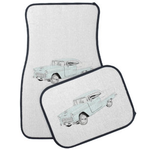 1955 Chevy Bel Air Car Floor Mat