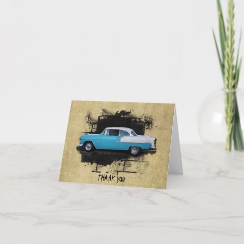 1955 Chevy Bel Air_ Classic Cars_ Thank You Note C