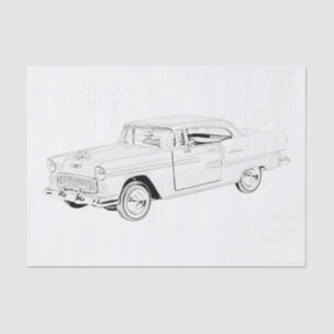 1955 Chevy Bel Air Tissue Paper
