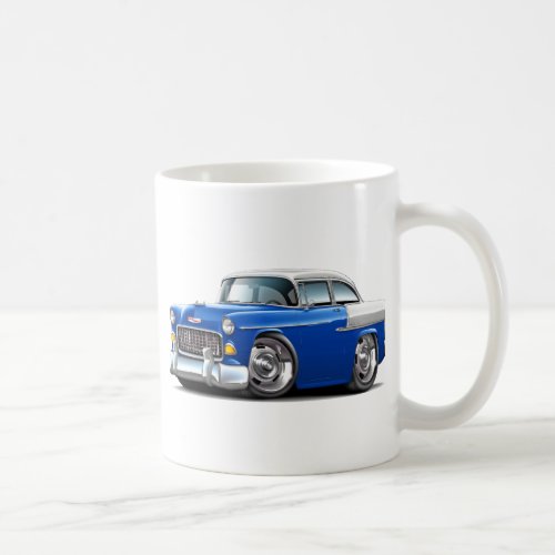 1955 Chevy Belair Blue_White Car Coffee Mug