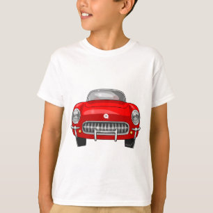 1955 Chevy Corvette Front View T-Shirt
