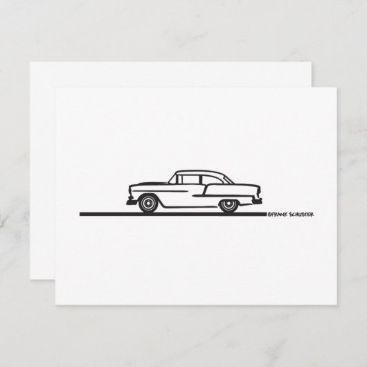 1955 Chevy Hardtop Post (Front/Back)