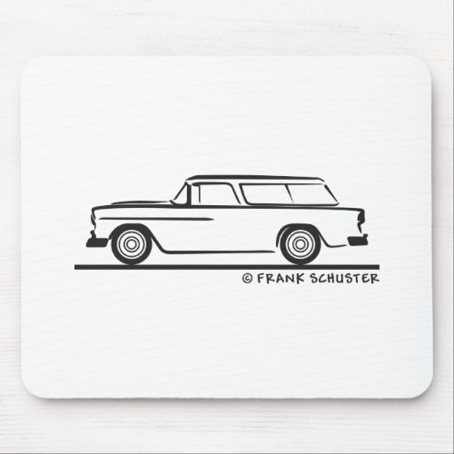 1955 Chevy Nomad Bel Air Mouse Pad